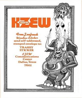 KZEW WINDOW STICKERS