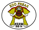 ZOOFREAK 1976 KZEW STICKER-9.98