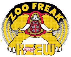 Zoofreak 1976 Zoo Sticker